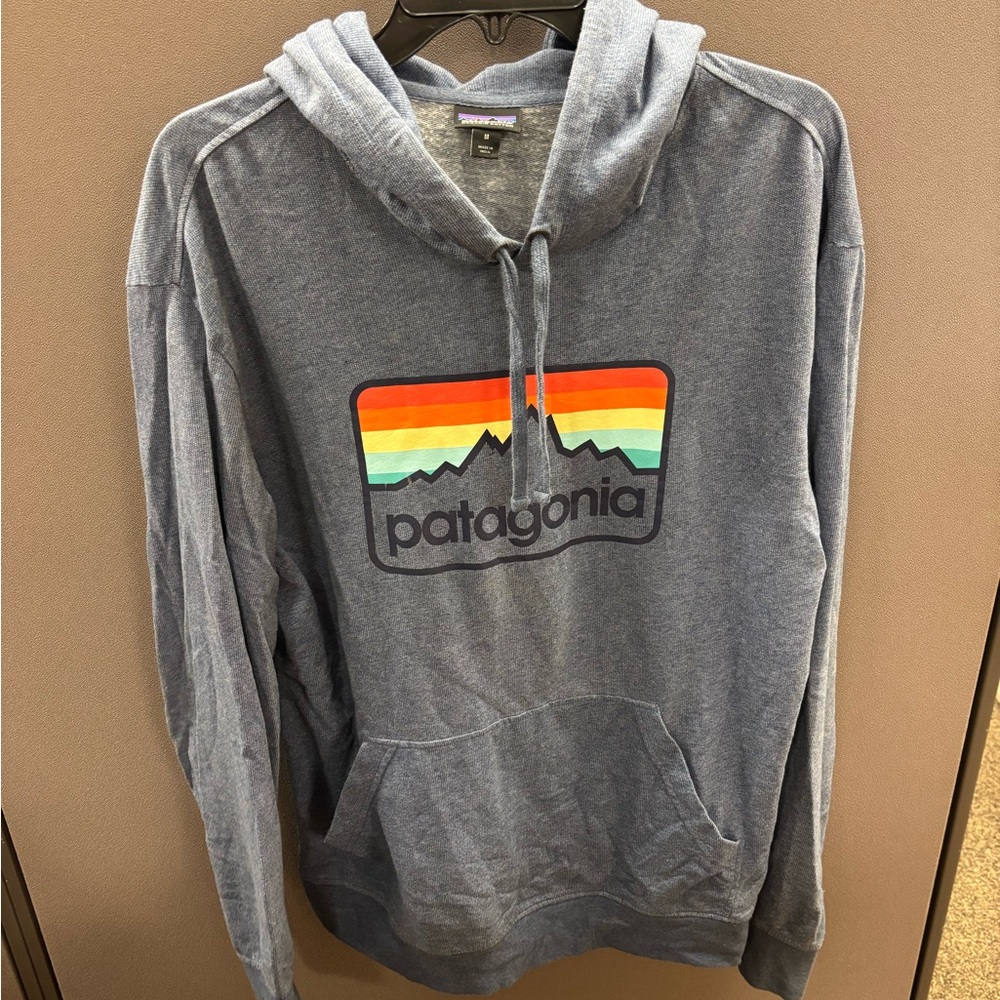 Patagonia Blue Sweatshirt Casual Wear